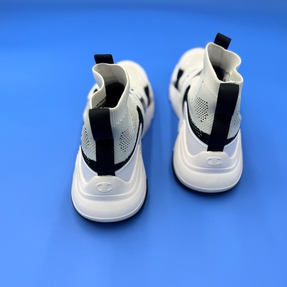 Champion Hyper Future Hi White/Black Mens 10.5 M Like New - Picture 3 of 9